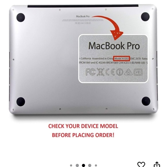 Colorful Tree Watercolor Apple MacBook Air 13" Case – Hard Shell Cover - Picture 8 of 8